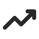 Trend Up SVG Icon